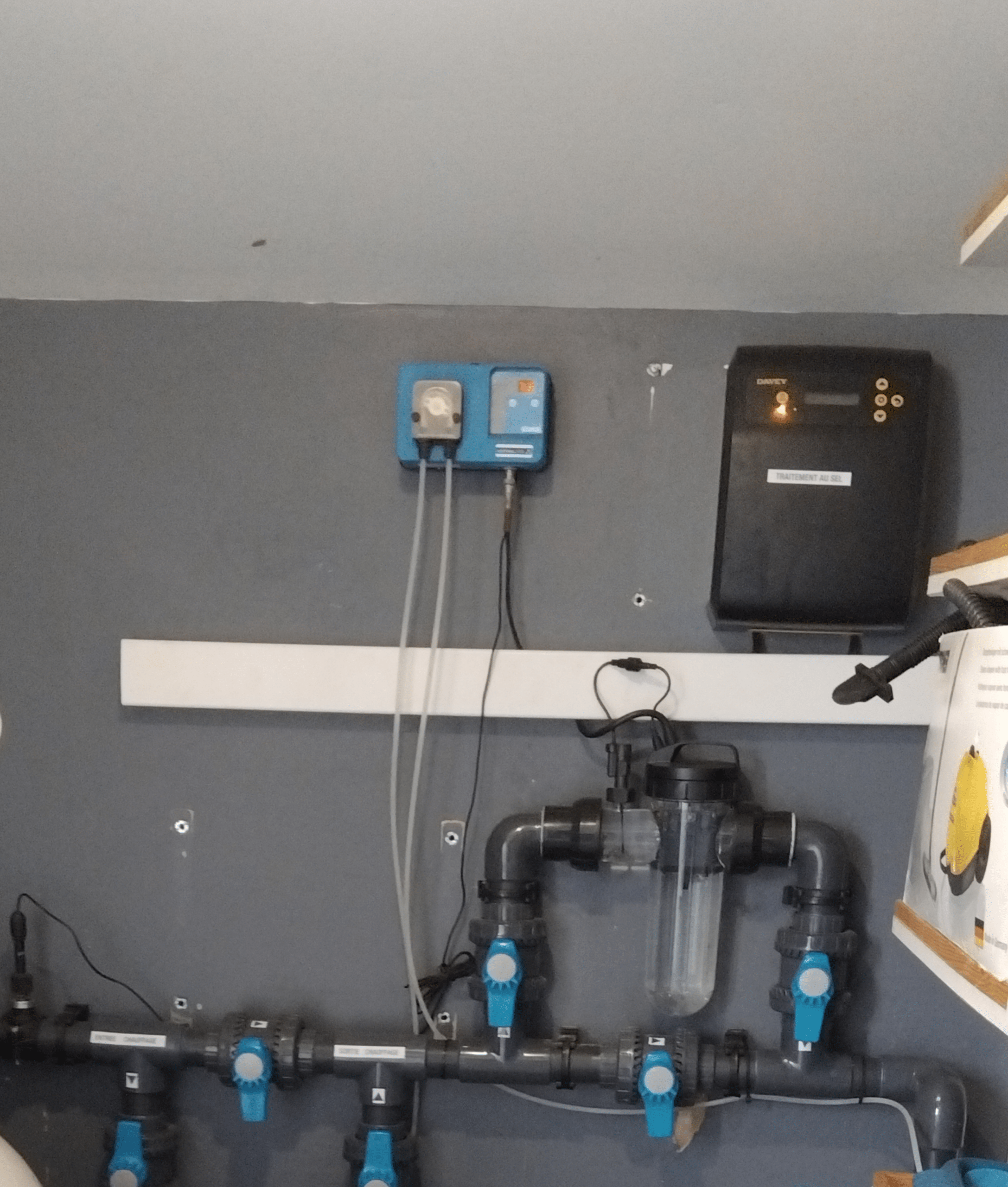 Fonctionnement de l'électrolyse au sel