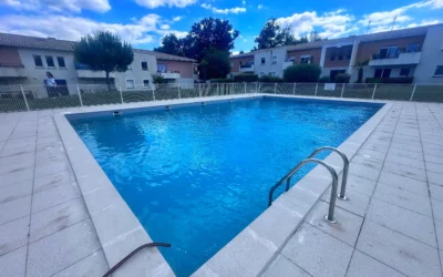 Rénovation d’une piscine de résidence à Galgon